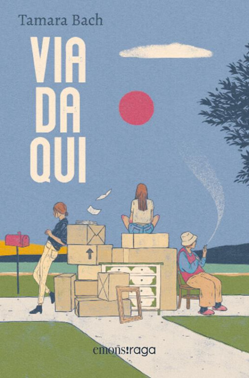 copertina di Via da qui
