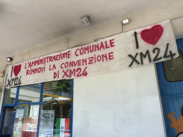 XM24 I love - Centro sociale via Marzabotto
