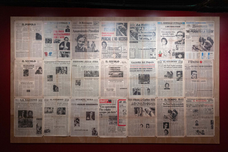 Pasolini Anatomia di un omicidio