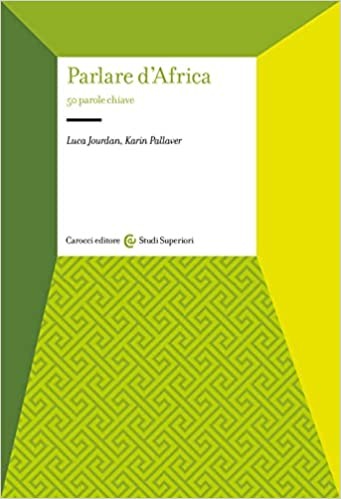 copertina di Parlare d'Africa: 50 parole chiave