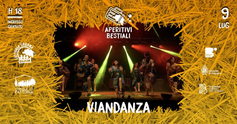 copertina di VianDanza. Danza e Musica dell'Africa dell'Ovest