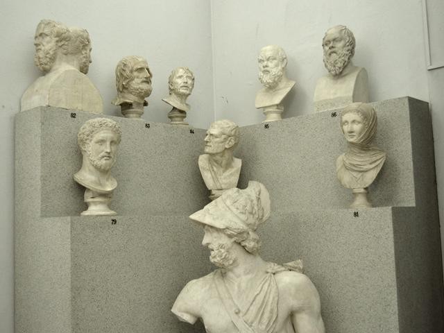 Calchi di statue ellenistiche e romane - Museo Civico Archeologico (BO) - gipsoteca