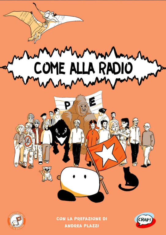 copertina di Come alla radio : i cinquant'anni di Radio Fujiko