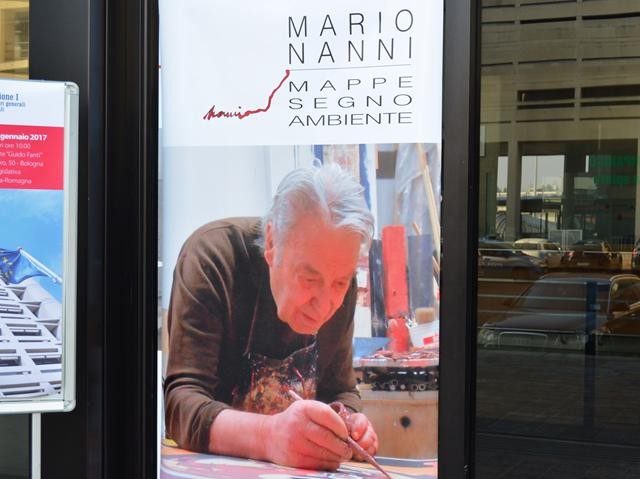 Mario Nanni - Mostra "Mappe, segno, ambiente" - Bologna - Palazzo dell'Assemblea Legislativa della Regione Emilia-Romagna - 2017