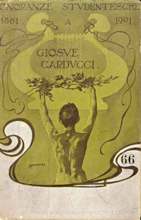 image of Onoranze studentesche a Giosue Carducci 1861-1901.