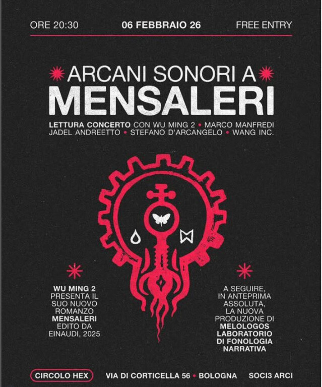copertina di Arcani sonori a Mensalieri
