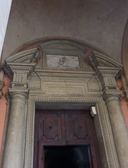 Ingresso principale della chiesa di San Benedetto