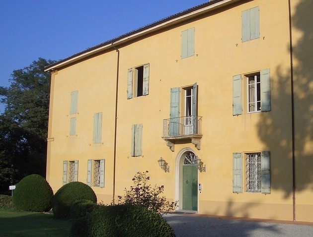 Villa Griffone a Pontecchio - lato del giardino