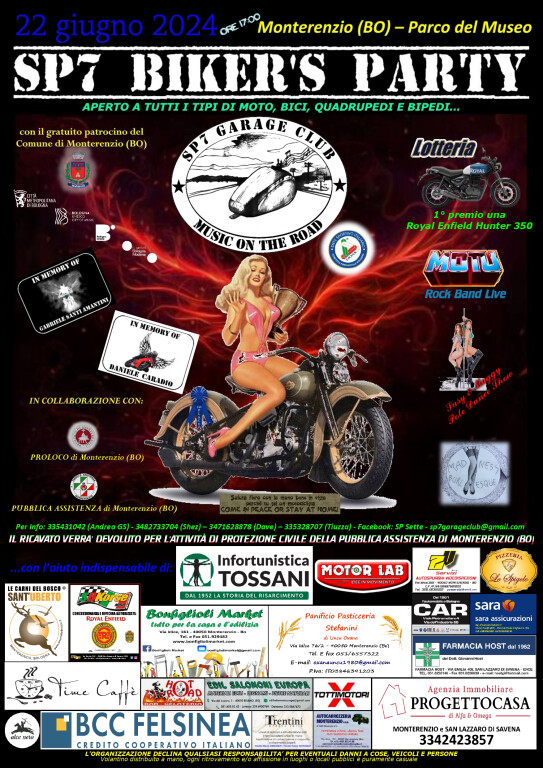 copertina di SP7 Biker’s Party