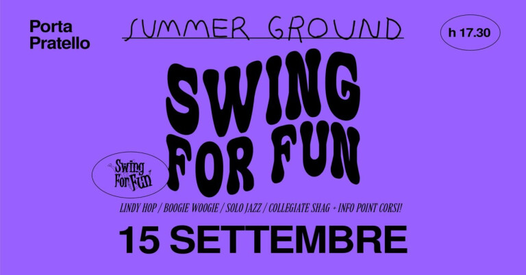 copertina di Swing for Fun