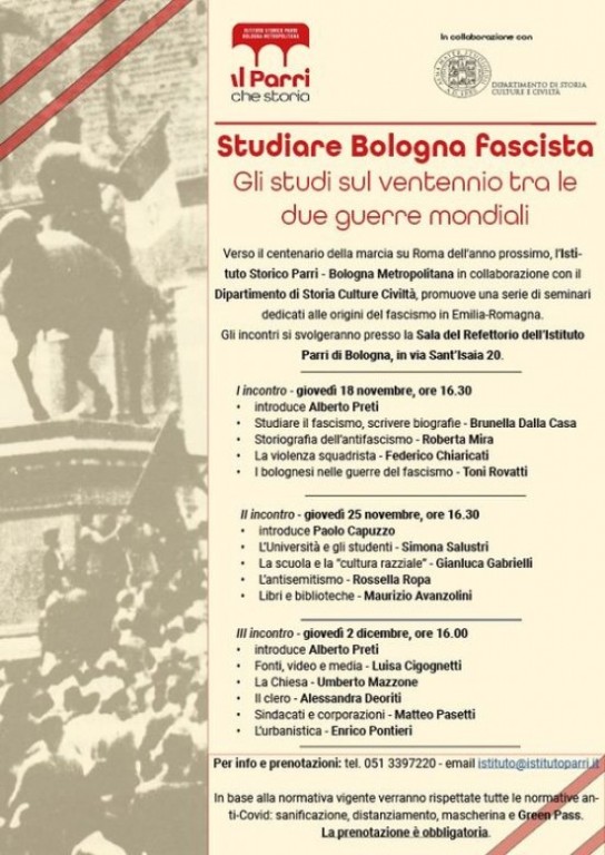 copertina di Studiare Bologna fascista. Gli studi sul ventennio tra le due guerre mondiali 