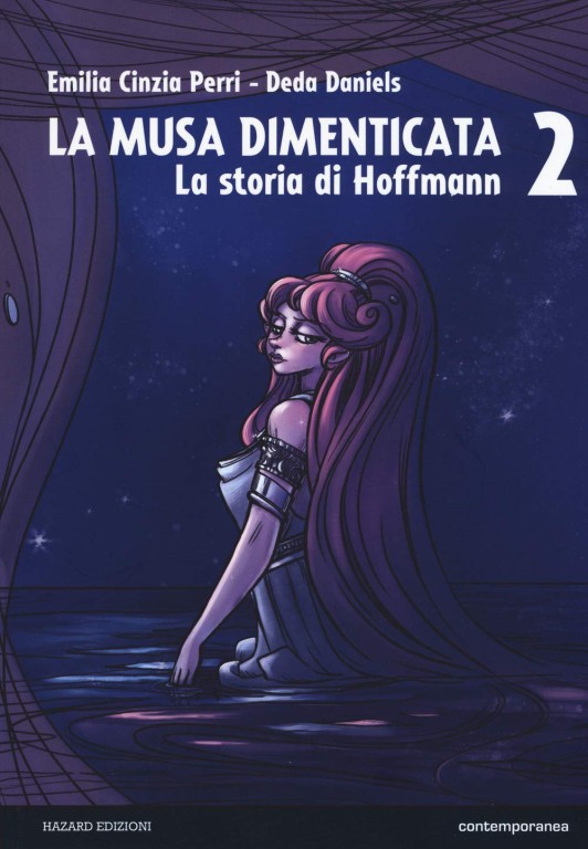 copertina di Emilia Cinzia Perri, La storia di Hoffman 2. La Musa Dimenticata, Milano Hazard, 2019