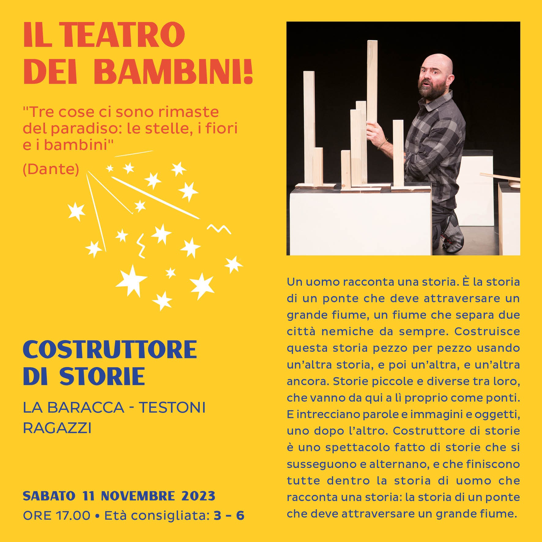 copertina di COSTRUTTORE DI STORIE