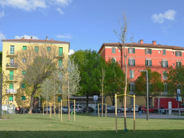 Piazza giardino