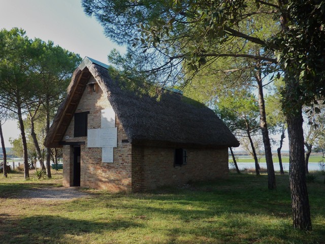 Il capanno di Garibaldi nelle valli presso Ravenna