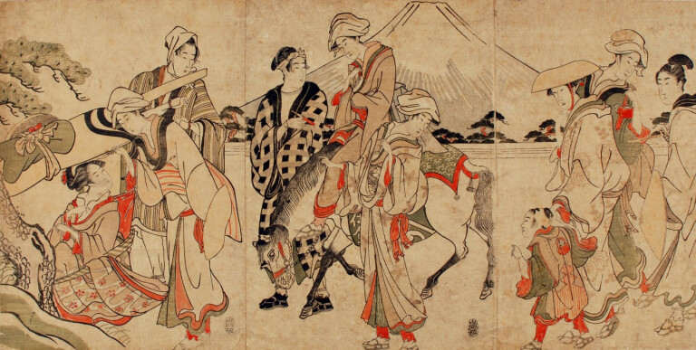 copertina di Immagini dal giappone tra stampe, dipinti, libri illustrati e oggetti di vita quotidiana