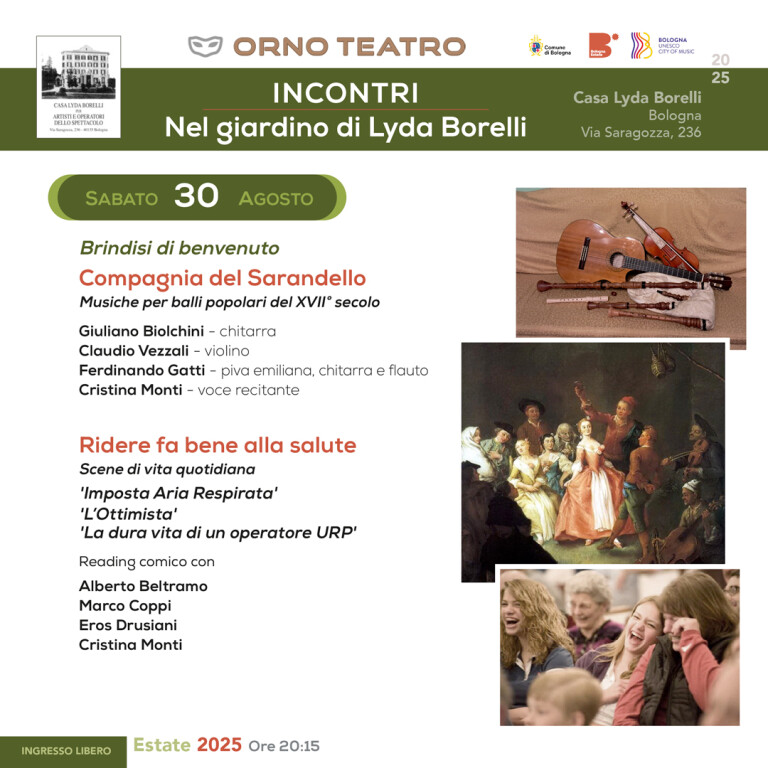 Lyda Sabato 30 agosto FB e Inst