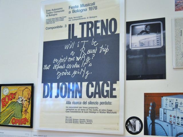 "Il treno di John Cage" - Mostra "Pensatevi liberi. Bologna Rock 1979" - MamBO (BO) - 2019