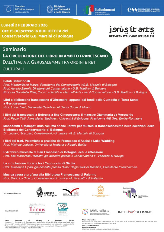 immagine di La circolazione del libro in ambito francescano. Dall’Italia a Gerusalemme tra ordini e reti culturali