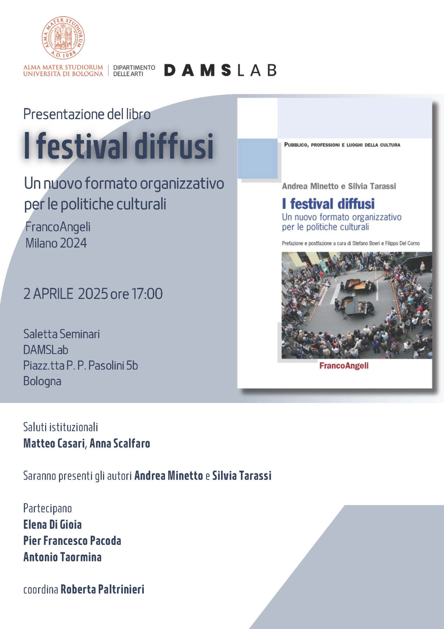 copertina di I festival diffusi