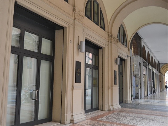 Palazzo Maccaferri - portico