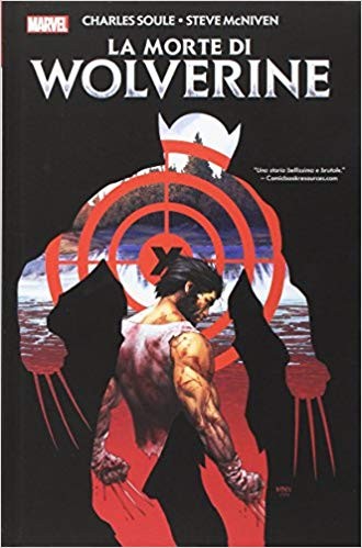 copertina di Charles Seoul, La morte di Wolverine, Modena, Panini Comics, 2017