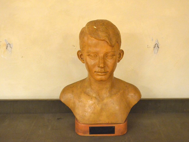 Busto di Anteo Zamboni - Museo della Resistenza - Istituto Parri (BO)