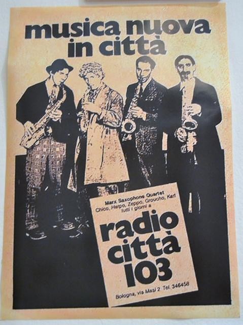 Radio Città 103 - Musica nuova in città - Mostra "Pensatevi liberi. Bologna Rock 1979" - MamBO (BO) - 2019