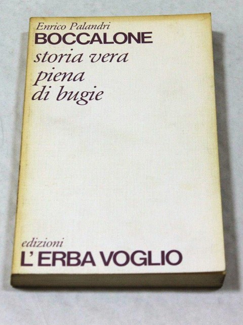 Il romanzo "Boccalone" di E. Palandri - Fonte: AbeBooks.it - www.abebooks.it