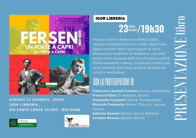 copertina di FERSEN: Un Poeta A Capri 