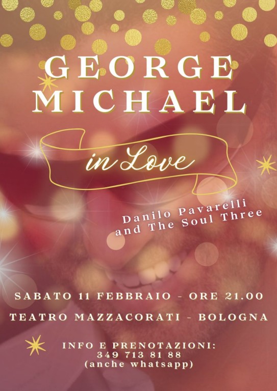 copertina di George Michael in love