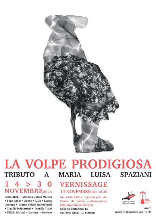 copertina di La volpe prodigiosa: tributo a Maria Luisa Spaziani