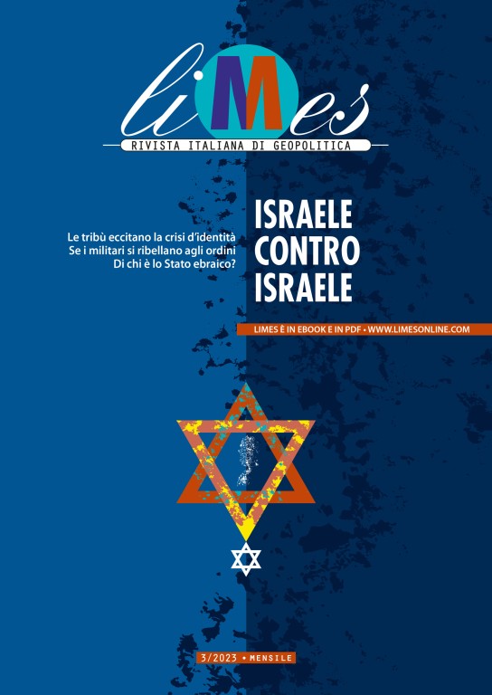 copertina di Limes - Israele contro Israele