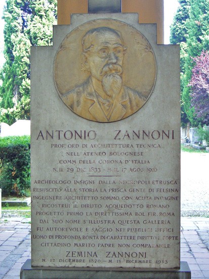 Tomba di Antonio Zannoni 