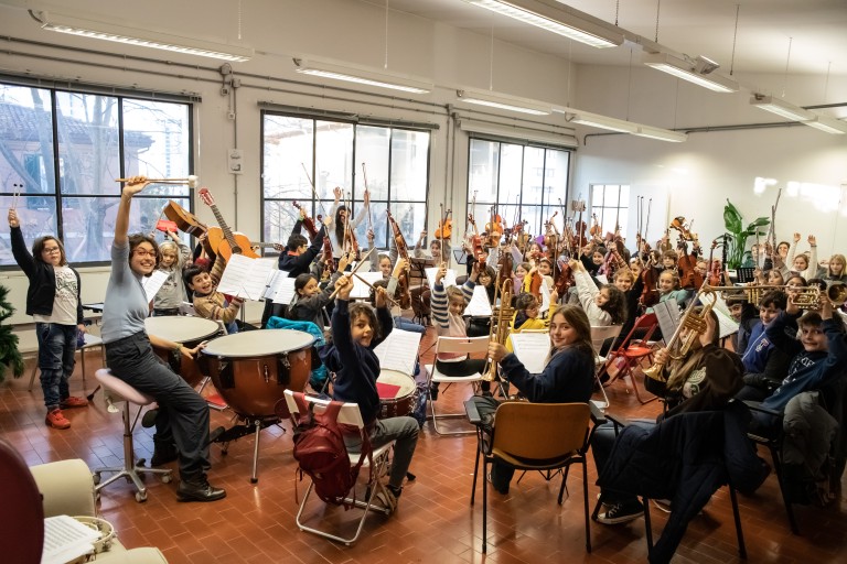 Prove d orchestra della Bologna Sinfonica Junior