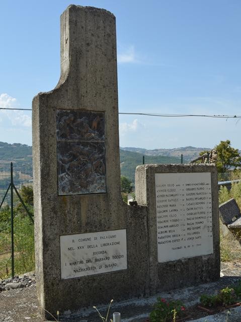 Monumento alle vittime della strage nella località di Susano - Palagano (MO)