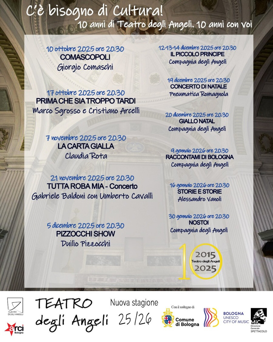 copertina di Teatro degli Angeli