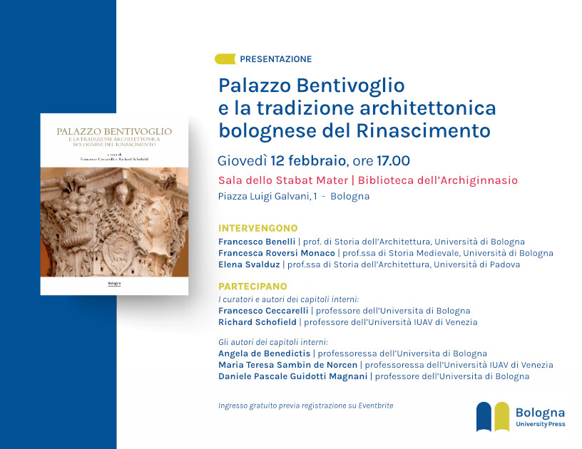 copertina di Palazzo Bentivoglio e la tradizione architettonica bolognese del Rinascimento