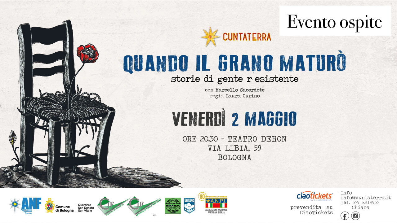cover of QUANDO IL GRANO MATURÒ | storie di gente r-esistente