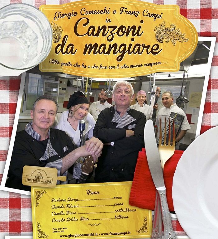 cover of Franz Campi e Giorgio Comaschi. Canzoni da mangiare
