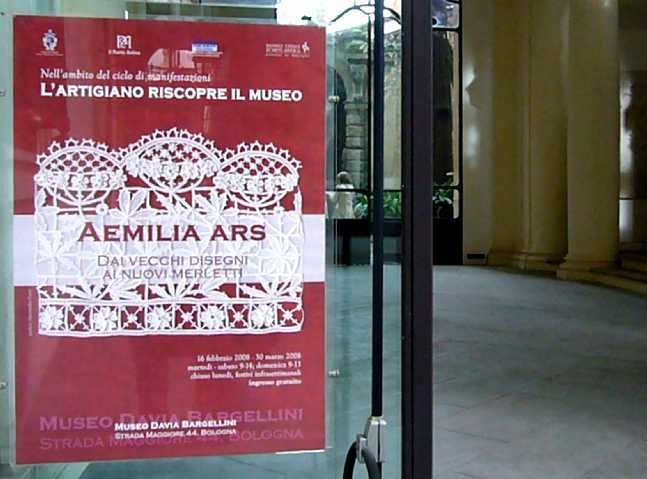 Esposizione di Aemilia Ars a Bologna - 2008