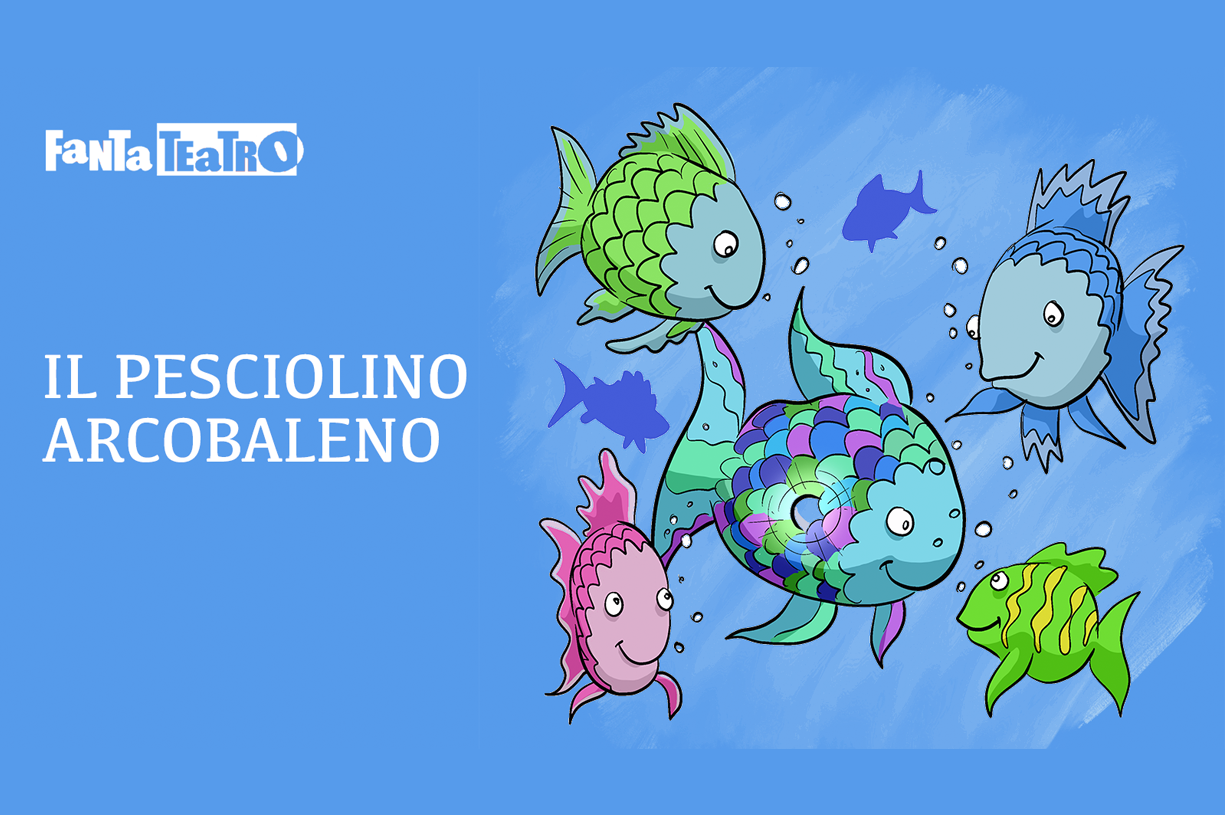 copertina di Arcobaleno, il pesciolino più bello di tutti i mari
