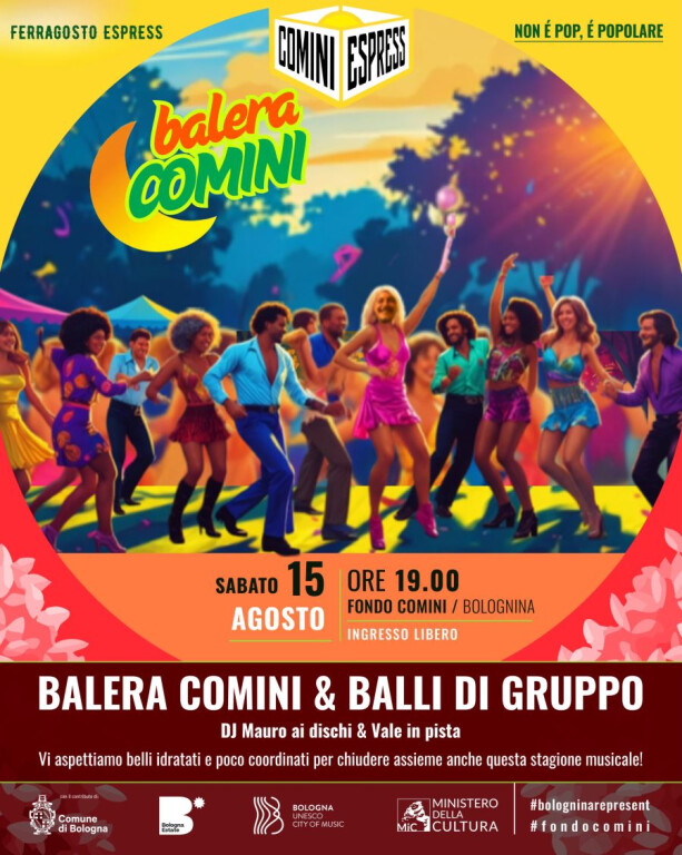 copertina di Balera Comini &  Balli di gruppo