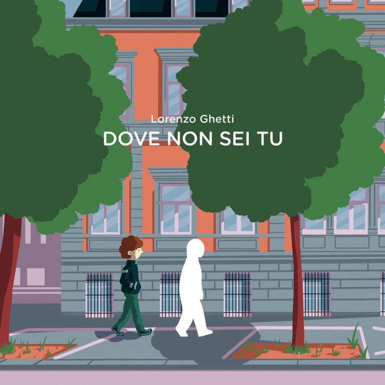 copertina di Lorenzo Ghetti, Dove non sei tu, Roma, Coconino press, 2018