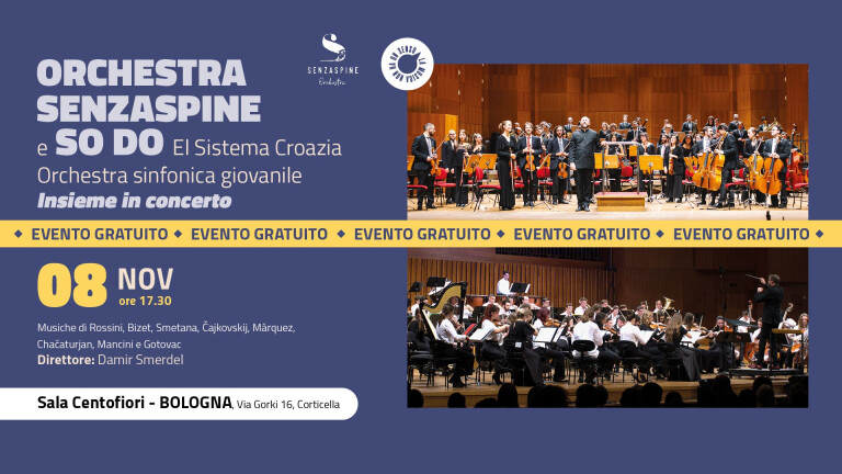 copertina di Orchestra Senzaspine e SO DO - El sistema Croazia