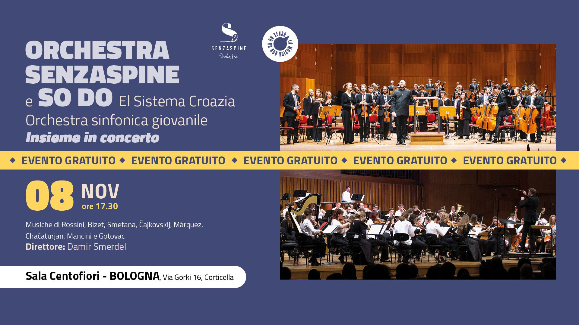 Orchestra Senzaspine e SO DO - El sistema Croazia