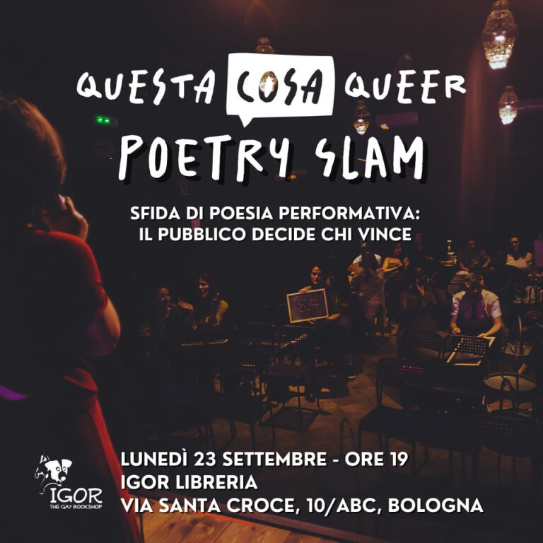 copertina di Queer Poetry Slam