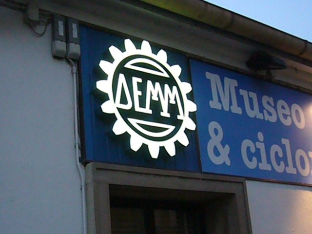 Ingresso del museo DEMM a Porretta Terme