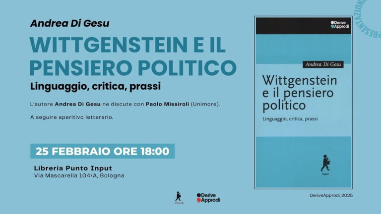 copertina di Wittgenstein e il pensiero politico. Linguaggio, critica, prassi