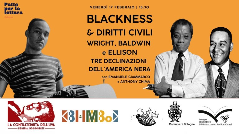 copertina di Blackness e diritti civili. Wright, Baldwin e Ellison